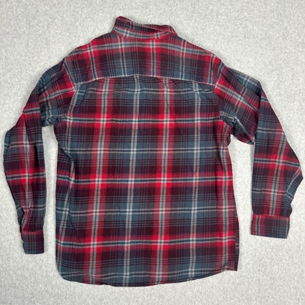 RedHead‎ Brand Co Plaid Button Down Shirt Men Size L Flannel Long Sleeve Outdoor - Picture 3 of 10